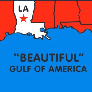 Beautiful Gulf of America flag - LA
