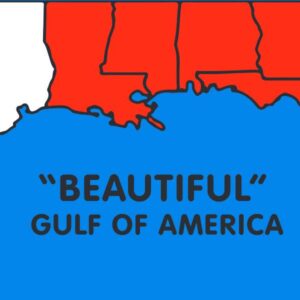 Beautiful Gulf of America flag - TX