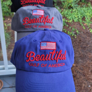 "Beautiful" Gulf of America hats